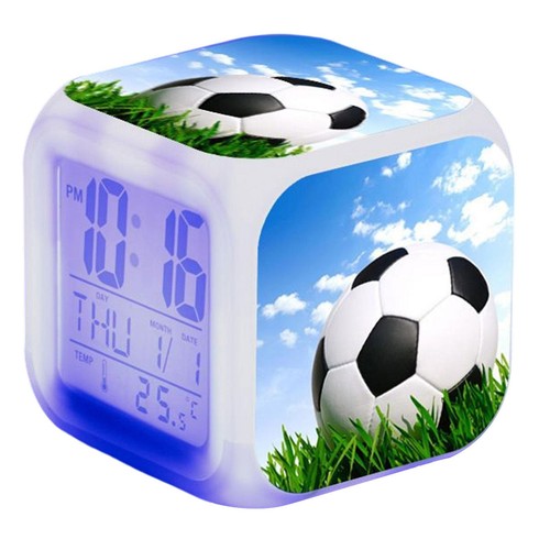 Football digital alarm clock - alarm,