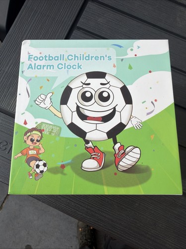 New football alarm clock - new,