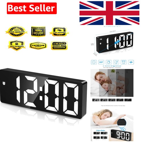 Digital alarm clock bedside - digital,
