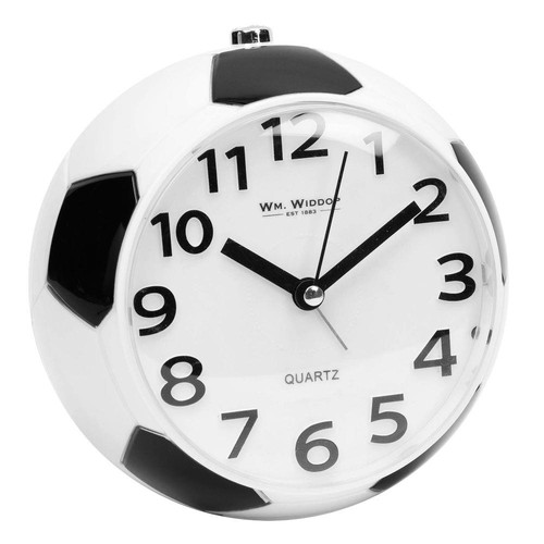 Football shaped alarm clock - football,