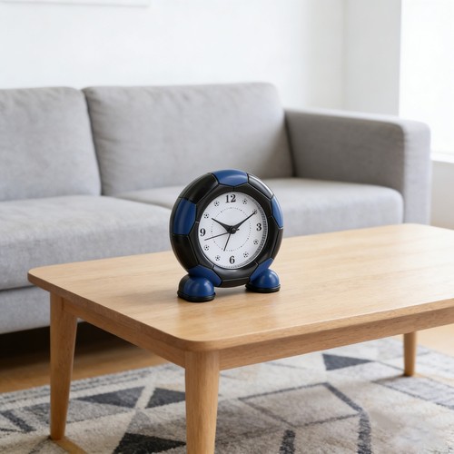 Football alarm clock with - football,