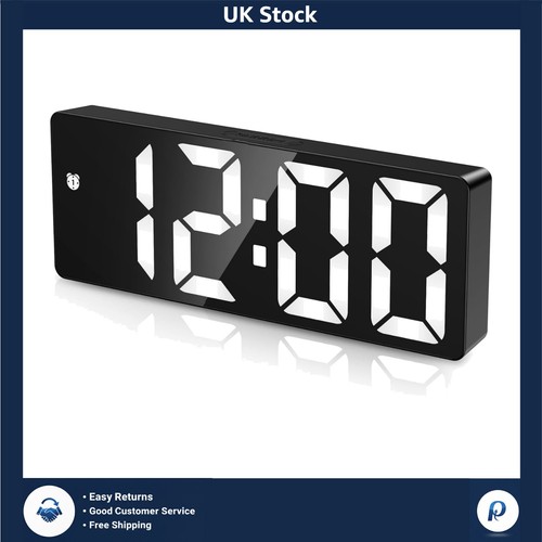 Sleek digital alarm clock - alarm,